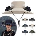 Chapeau ventilateurs solaires coloris